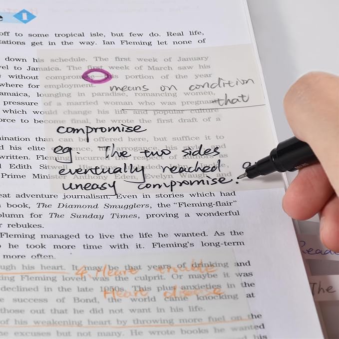 BAYTORY 1610 Sheets Transparent Sticky Notes - Image 3