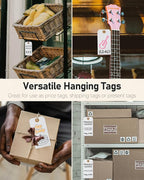 Uniclife 100 Pcs Manila Tags White Blank Shipping Tags - Image 7