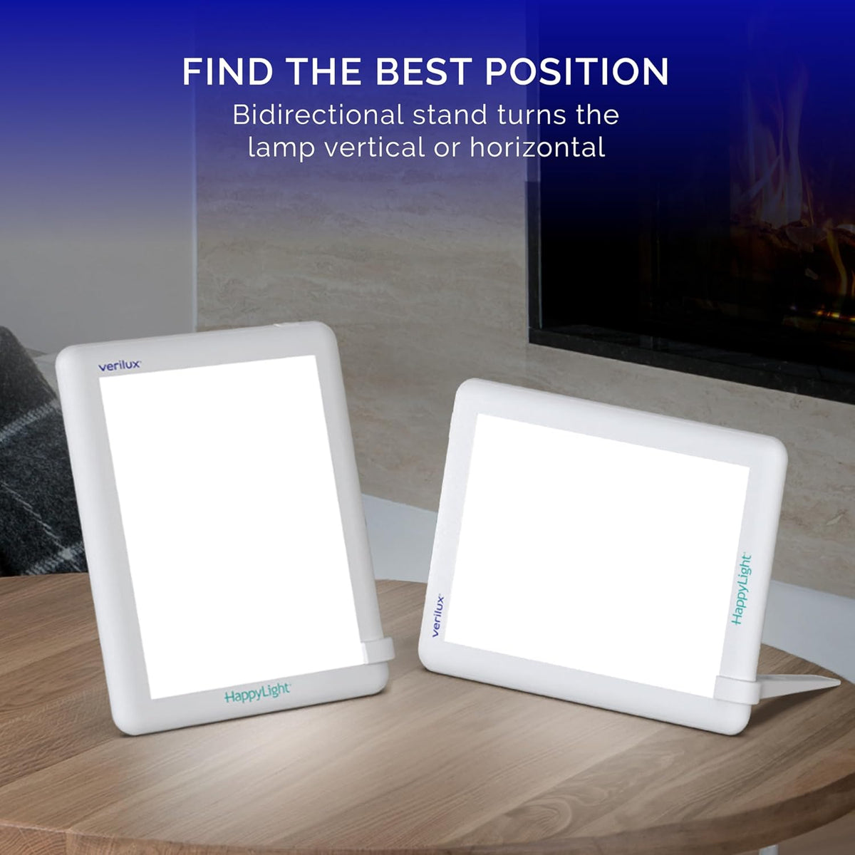 Verilux HappyLight Lucent Light Therapy Lamp, 10,000 Lux, UV-Free LED
