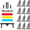 MEEDEN Tabletop Easel Stand for Display: 20" x 12 Pack Pine Wood Table Top