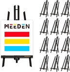 MEEDEN Tabletop Easel Stand for Display: 20" x 12 Pack Pine Wood Table Top by MEEDEN
