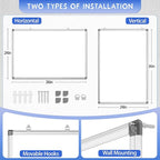 Grtard 36" x 24" Magnetic Dry Erase Whiteboard - Image 5