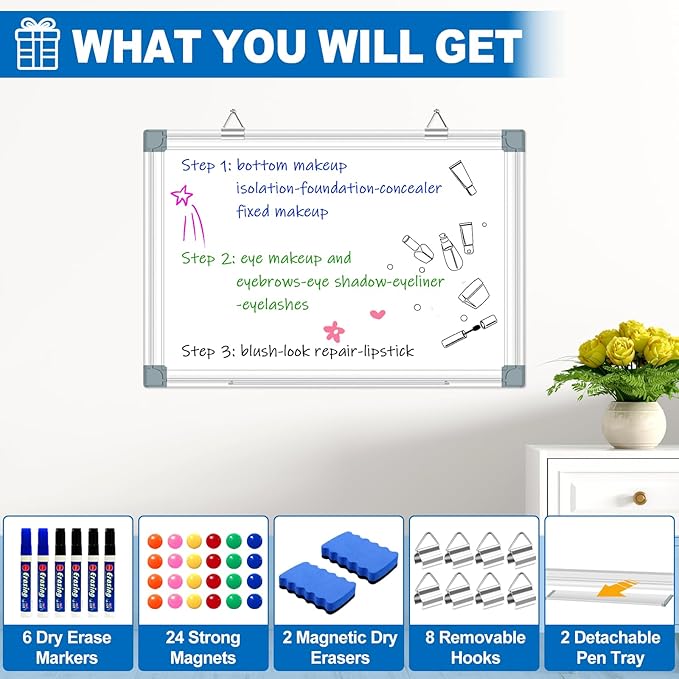 Magnetic White Board Dry Erase Board - Image 3