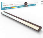 Leetdud LED Under Cabinet Lighting Hardwired or Plug in, 40 Inch 20W, Dimmable by Leetdud