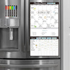 Magnetic Dry Erase Monthly Calendar Set by CleverClean