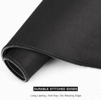 Auhoahsil Red Mouse Pad, 12 x 10 Inch Square Mousepad, 3mm Thick Rubber Mouse - Image 6
