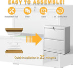 mysteeldepot 2 Drawer Lateral File Cabinet - Image 7