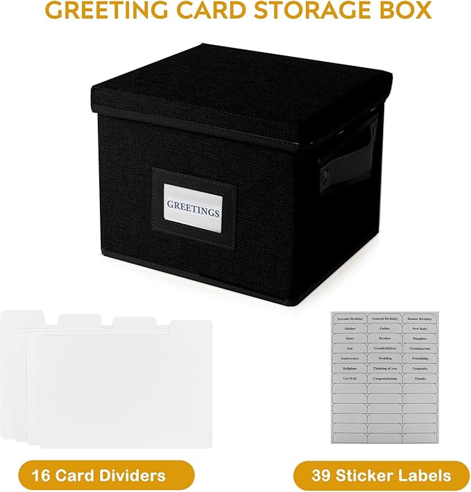 Greeting Card Organizer Box - Image 2