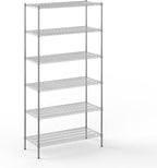 Regal Altair 21" Deep x 48" Wide x 96" Height Wire Shelving Kit | 6-Tier | NSF by Regal+Altair