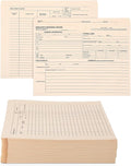 Glenmal 100 Pack Personnel Record Jacket Flat Expansion Employee Record File by Glenmal