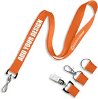 Wristband Bros Custom Lanyards For ID Badges, Keys & More | Add Text & Logos | by WristbandBros