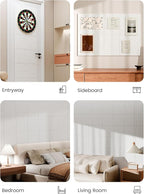 Bumusty Large Felt Bulletin Board 48" x 36" Cork Board Alternative - Image 5