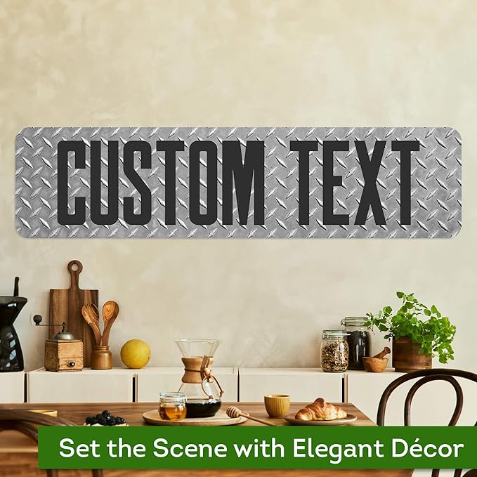Custom Sign, Custom Street Sign, 11 Font Colors, 13 Font Styles, 4 Hole Options - Image 4