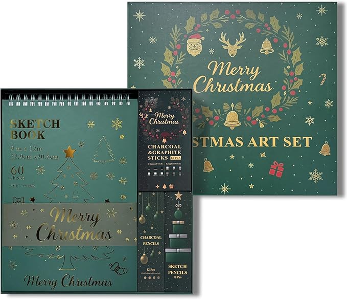 Fuxi Sketch Pad and Pencil Set | Stocking Stuffers, Art Supplies - Image 9