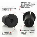 2 Pack 3/4 inch Silicone Wall Bushing Compatible - Image 5