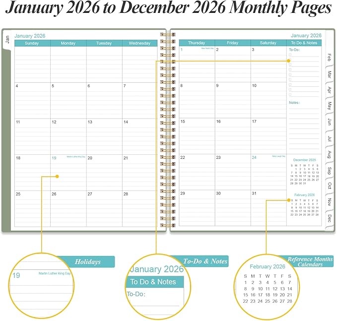 2026 Planner - Planner 2026 from January 2026 to December 2026 - Image 4