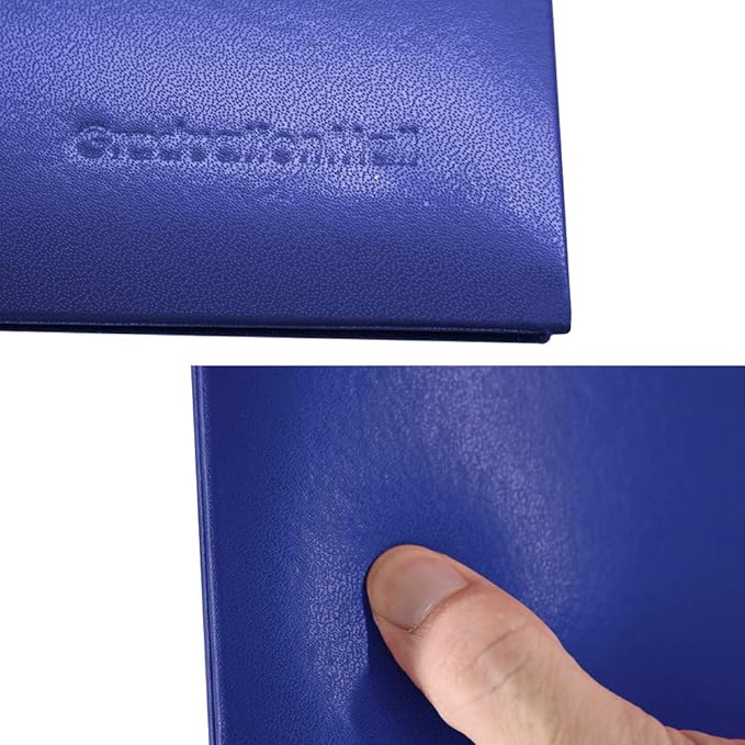 GraduationMall 8.5"x11" Smooth Padded Diploma Cover Certificate Holder Royal - Image 5