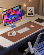 Non-Slip Desk Pad, Mouse Pad, Waterproof Leather Desk Table Protector, Non-Slip - Image 5