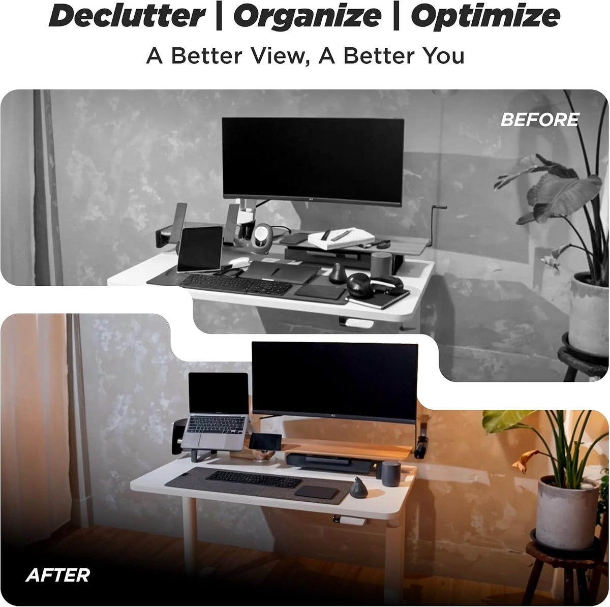 ULTRARM Moodular Vertical Laptop Tray Add-On for Rails, Do Not Use Alone