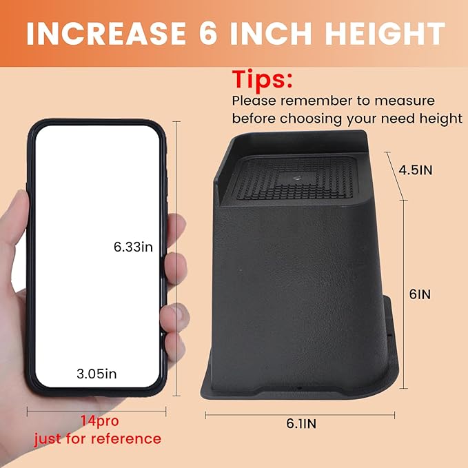 MXMZHXU Bed Risers 2 inch, 3 inch, 4 inch, 6 inch or 8 inch Heavy Duty - Image 2