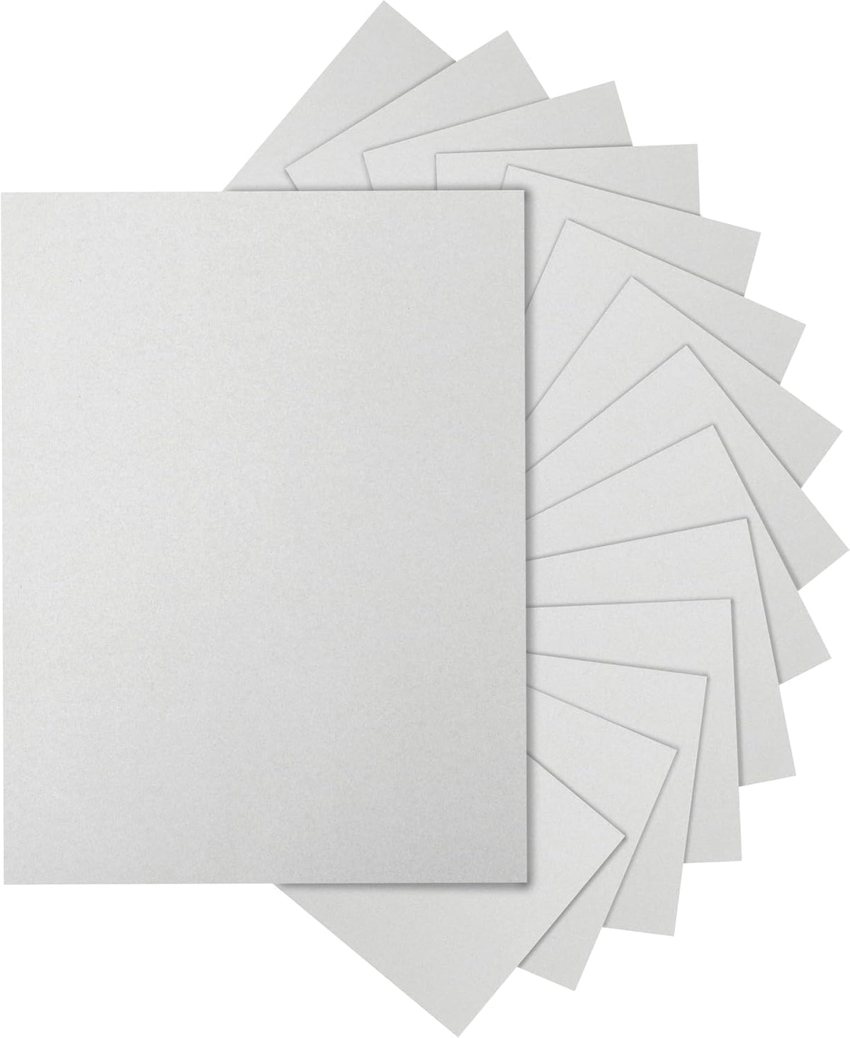 Silunkia 300 Sheets Grey Cardstock 8.5 x 11 Certificates Paper, 75lb Premium