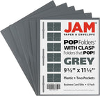 JAM PAPER Plastic Color POP Folders - Image 6