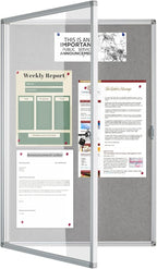 Lockable Enclosed Bulletin Board - Image 8