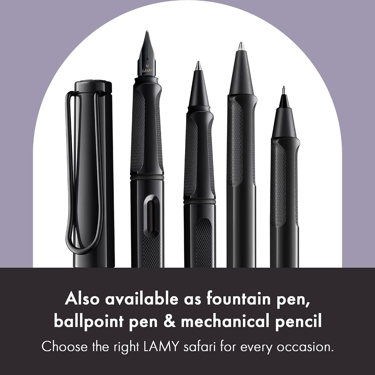 Lamy safari meteora - Rollerball Pen with ergonomic grip & line width M -...