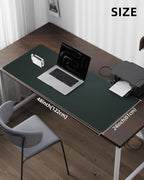 Leather Desk Pad Protector, Office Desk Mat, Large Mouse Pad, Non-Slip Desk - Image 5