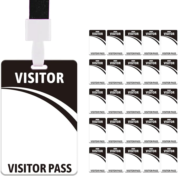 Visitor Badge Lanyards Volunteer Badge Holder by OSTENBIG