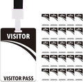 Visitor Badge Lanyards Volunteer Badge Holder by OSTENBIG