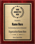 Award Plaques Personalized with Your Text and Title - Engraved Plaque Customized for Employee Appreciation, Recognition, Retirement, Service, Thank You, and more - Custom Awards for Employees, Co-Worker, Friends - Choose Your Size: (10.5x13 Gold/Black)