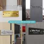 EGD Acrylic Door Name Plate Personalized I Custom Acrylic Sign I Cute Office - Image 4