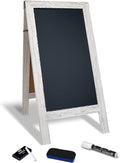 Better Office Products Magnetic A-Frame Chalkboard Sign, Extra Large 20" x 40"