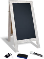 Better Office Products Magnetic A-Frame Chalkboard Sign, Extra Large 20" x 40"