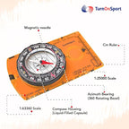 TurnOnSport Orienteering Compass - Image 3