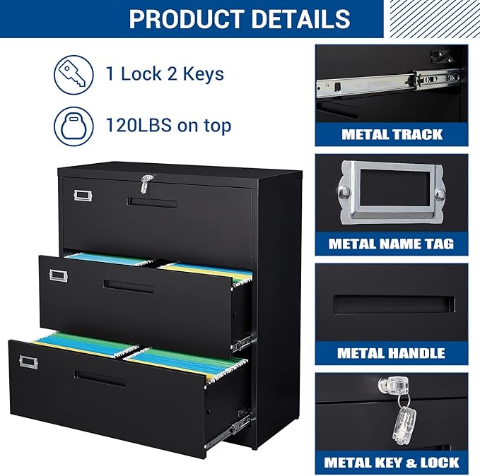 Fesbos Lateral File Cabinet - Image 6