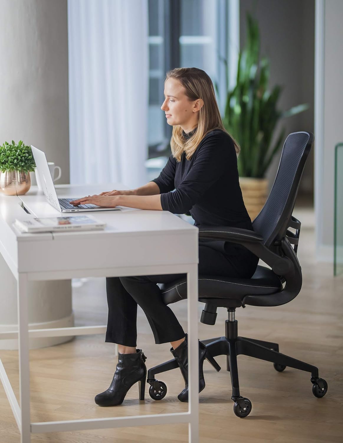 Office Chair Wheels | FIT IKEA Chairs ONLY| Soft 3" Computer Chair Caste...