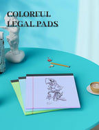 Aidunmis Colored Legal Pads, 3 Pack Writing Pads 8.5 x 11, Note Pads 8.5 x 11 - Image 5
