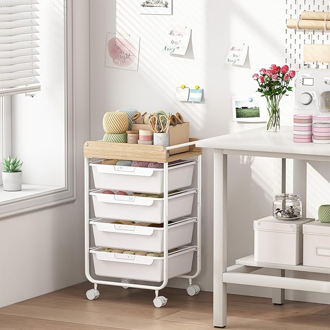 Rolling Storage Utility Cart - Image 2