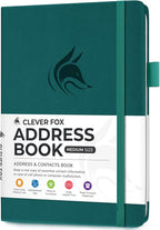 Clever Fox Address Book with alphabetic tabs by CleverFox