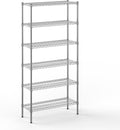Regal Altair 14" Deep x 36" Wide x 74" Height Wire Shelving Kit | 6-Tier | NSF