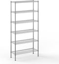 Regal Altair 14" Deep x 36" Wide x 74" Height Wire Shelving Kit | 6-Tier | NSF by Regal+Altair
