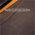 Geslun Genuine Leather Portfolio, Legal Size 8.5 x 14 Pad Holder, Business - Image 3