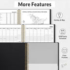 SUNEE 2026 Appointment Book, Quarter-Hourly, Weekly & Monthly - Image 6