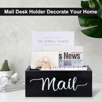Lucundm Desk Mail Organizer, Mail Organizer Countertop - Image 4