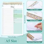 Thboxes 2 Packs To Do List Notepad, 104 Pages To Do List Notebook A5 Undated - Image 2