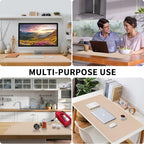 Leather Desk Pad, Mouse Pad, Non-Slip Desk Protector Mat, Leather Desk Blotter - Image 7