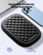 [Upgraded Larger and Thicker]Vaydeer Elbow Rest Pad, Desk Wrist Rest Memory Foam Armrest, Ergonomic Mouse Cushion Support, Wrist Pain Relief for Computer Laptop Working Typing Gaming Office Black Blue