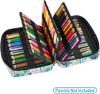 YOUSHARES Colored Pencil Case 220 Slots Pen Case Organizer - Image 3